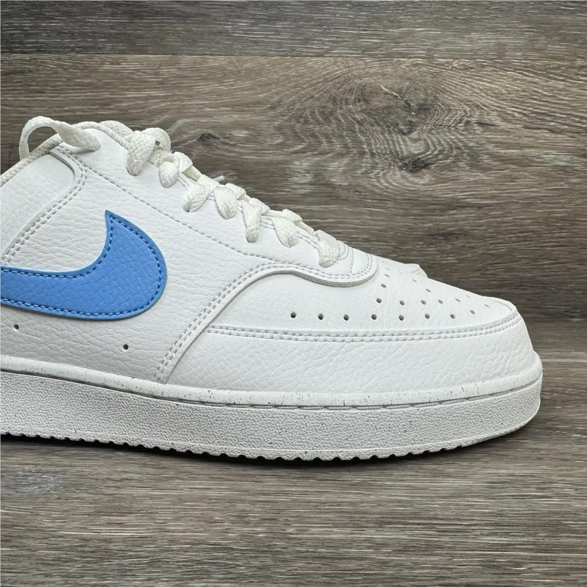Nike shoes - Nike Court Vision - Court Vision - DH3158-107 - White, Manufacturer: White/University Blue 3