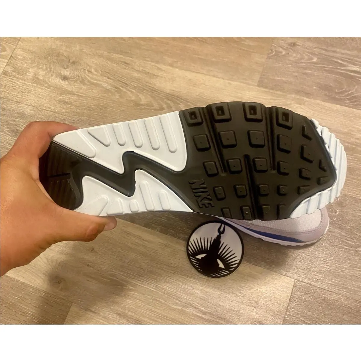 Nike shoes - Nike Air Max 90 - Air Max - FN6958-001 - Glacier Blue/Pure Platinum/White (UPC: 197593633132) 9