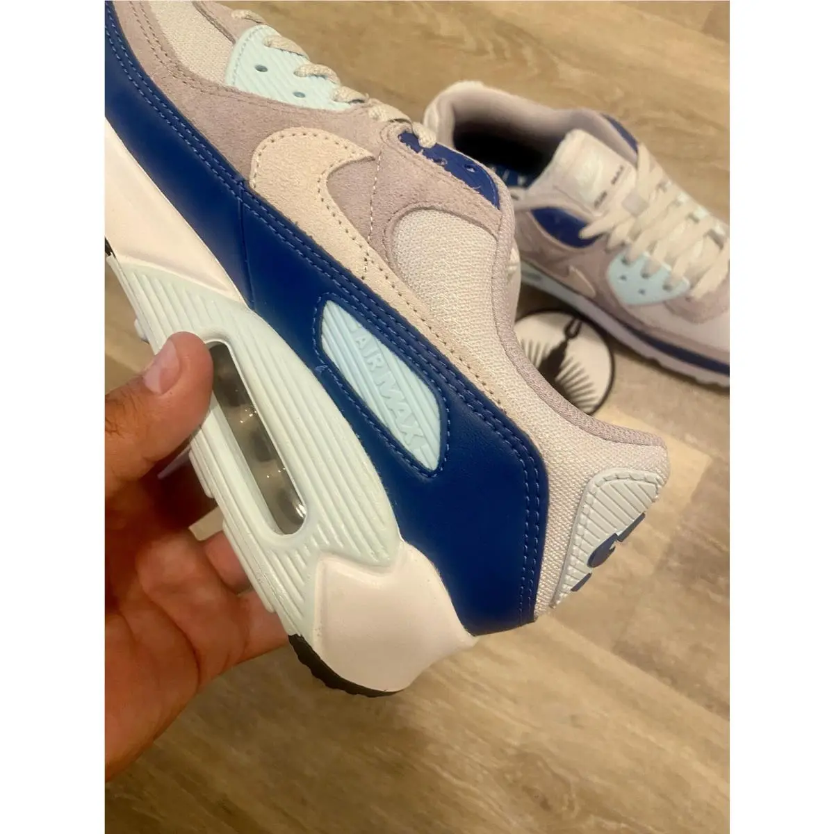 Nike shoes - Nike Air Max 90 - Air Max - FN6958-001 - Glacier Blue/Pure Platinum/White (UPC: 197593633132) 1