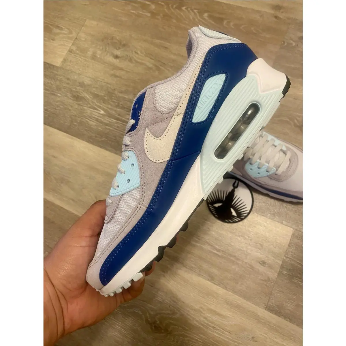 Nike shoes - Nike Air Max 90 - Air Max - FN6958-001 - Glacier Blue/Pure Platinum/White (UPC: 197593633132) 3