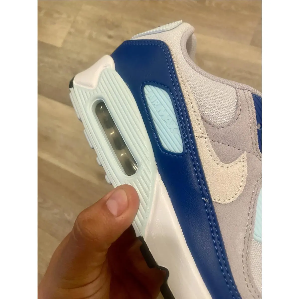 Nike shoes - Nike Air Max 90 - Air Max - FN6958-001 - Glacier Blue/Pure Platinum/White (UPC: 197593633132) 7