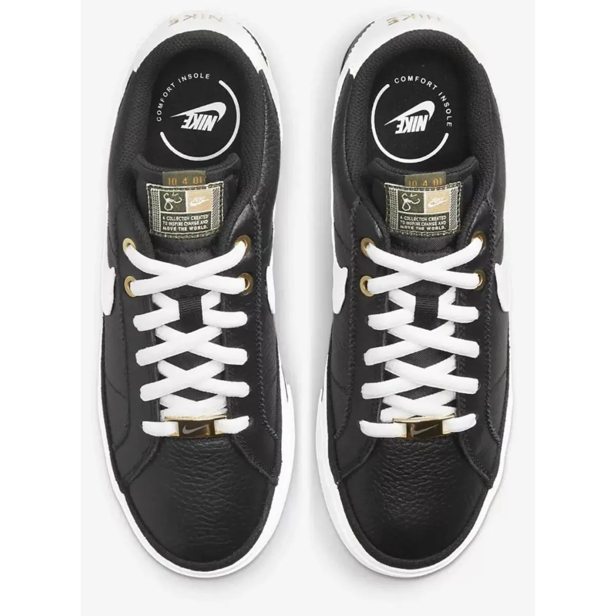 Nike shoes - Nike Court Legacy SDC - Court Legacy SDC - DJ1454-001 - Black, Manufacturer: Black (UPC: 0195239223235) 2