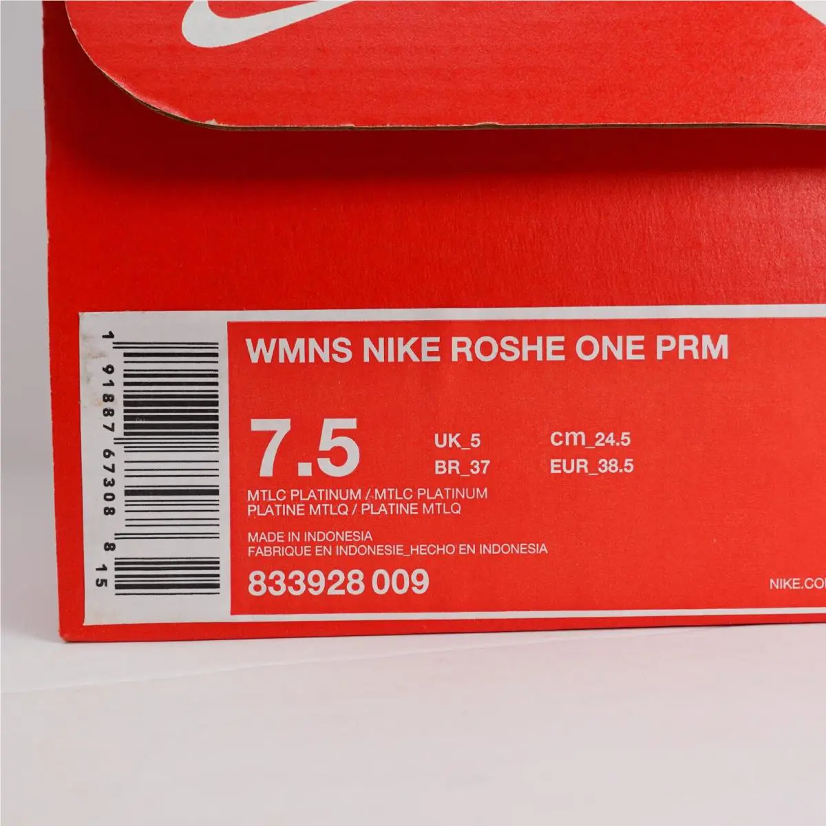 Nike shoes - Nike Roshe One Prm - Roshe One Prm - 833928-009 - Gray 8