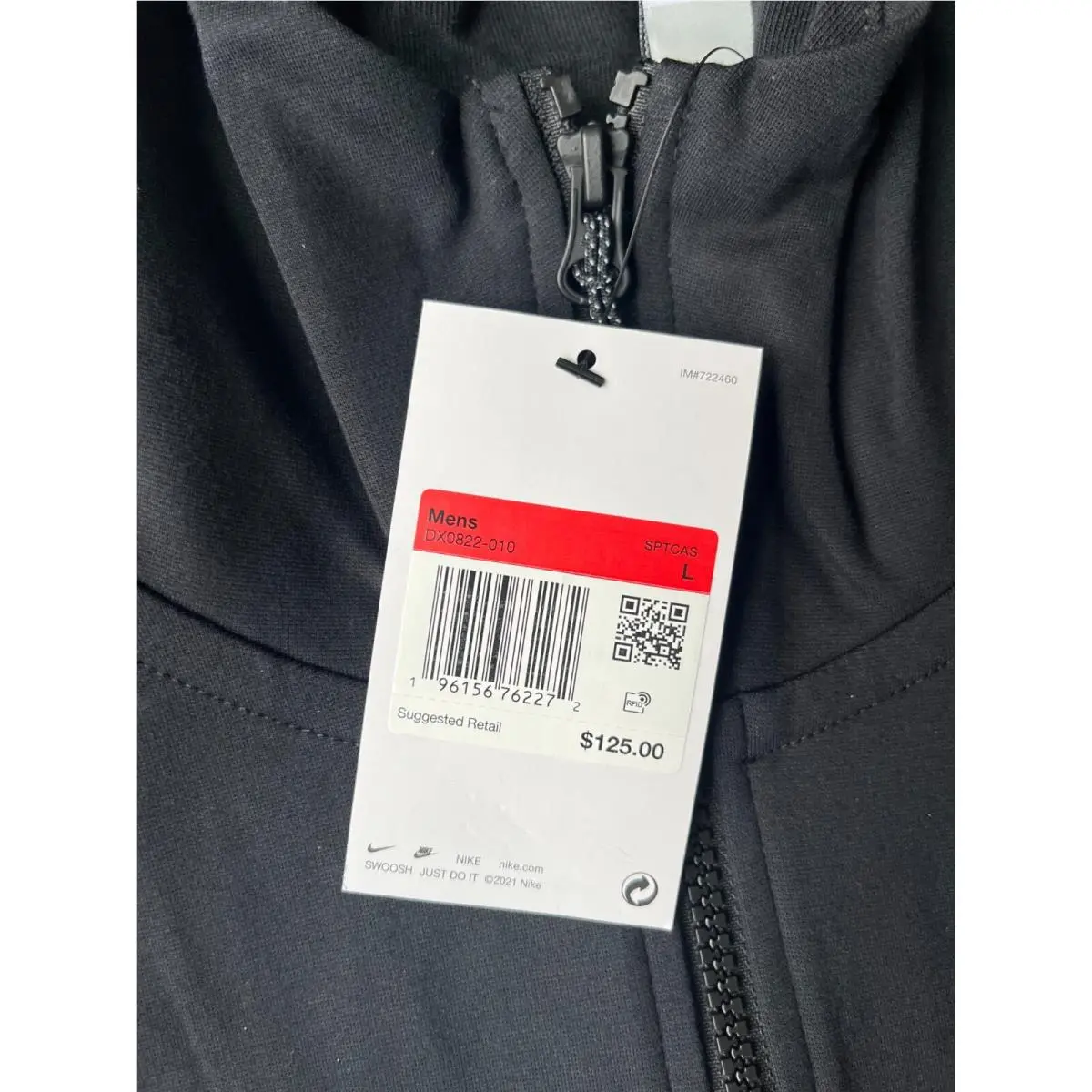 Nike clothing - DX0822-010 - DX0822-010 - Black (UPC: 196156762272) 1