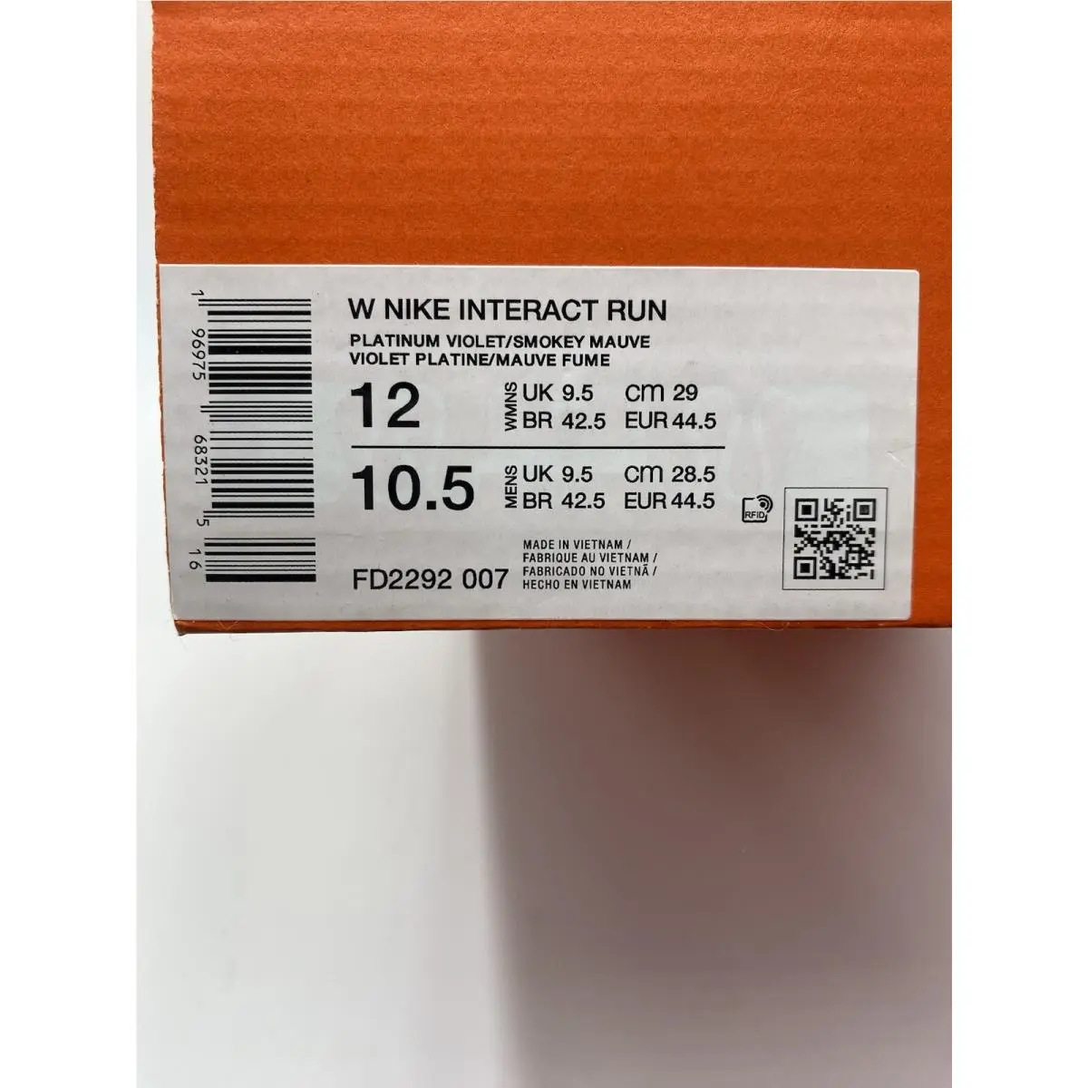 Nike shoes - Nike Interact Run - Interact Run - FD2292 007 - Platinum Violet/Smokey Mauve (UPC: 196975683215) 6