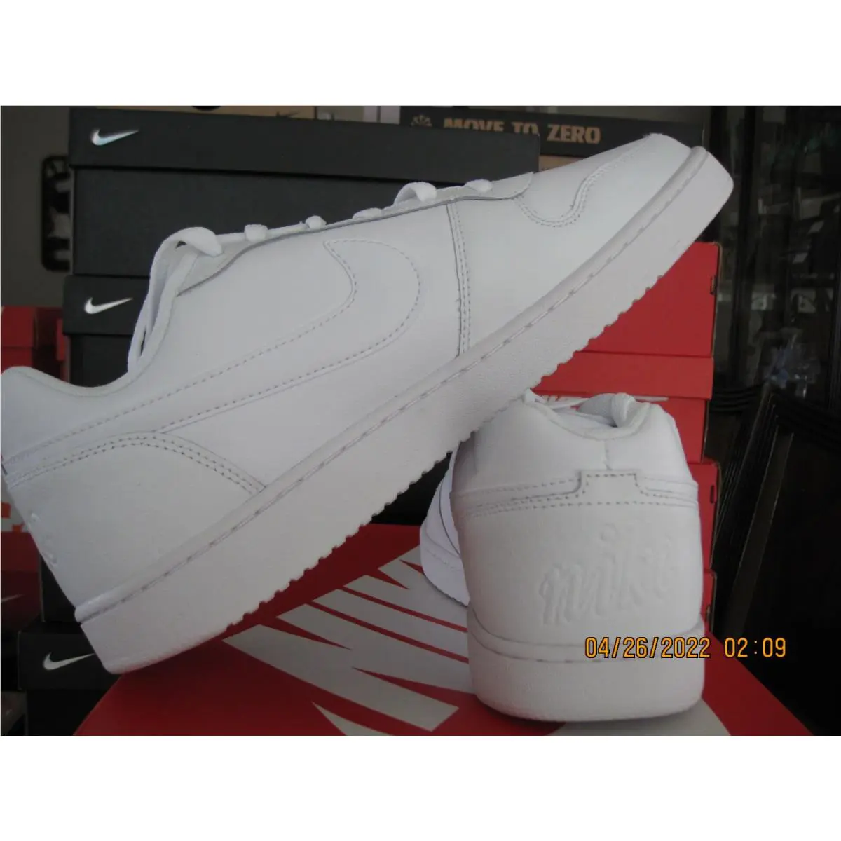 Nike shoes - Nike Ebernon - Ebernon - AQ1779-100 - White (UPC: 00887231245123) 6