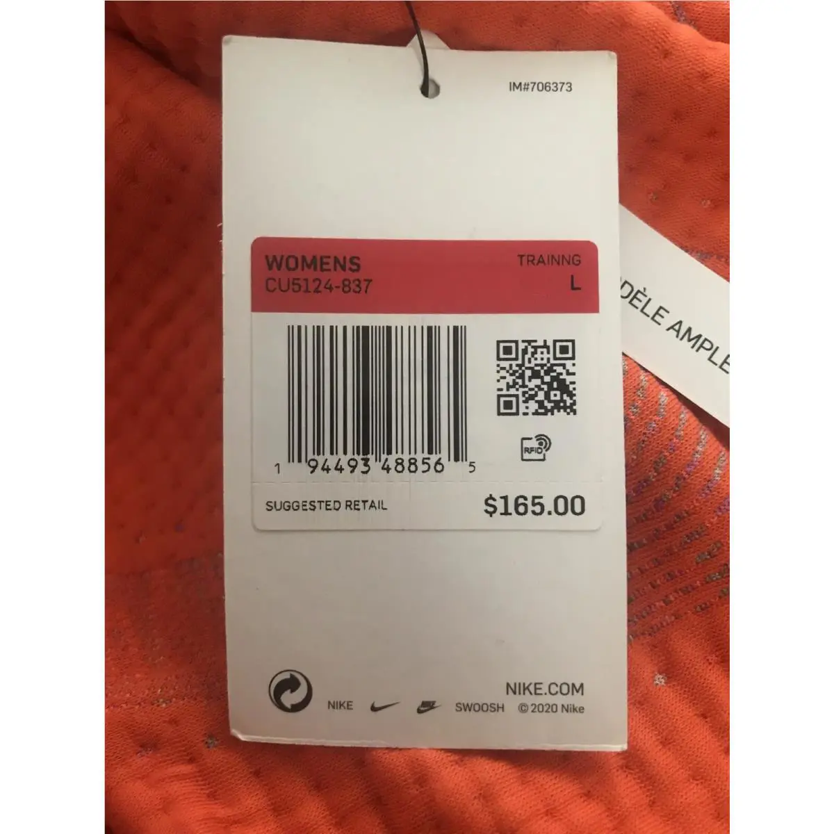 Nike clothing - CU5124837 - CU5124837 - Orange (UPC: 194493488565) 7