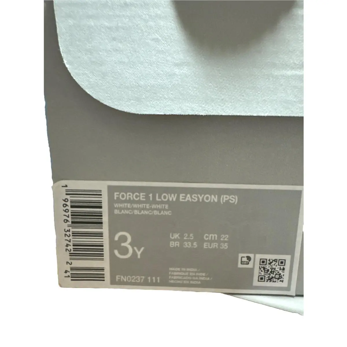 Nike shoes - FN0237-111 - FN0237-111 - WHITE/WHITE-WHITE (UPC: 196976327422) 3