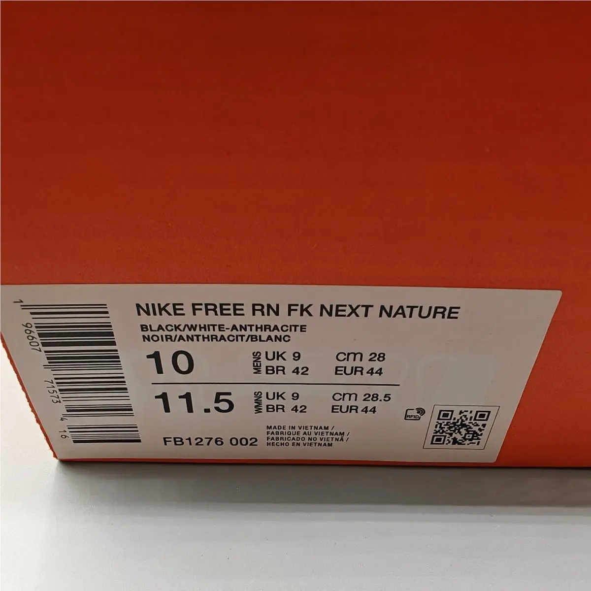 Nike shoes - Nike Free RN FK Flyknit Next Nature - FB1276-002 - Black 8