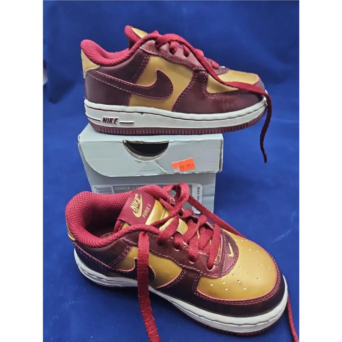 Nike shoes - Nike Air Force 1 Low - 314192-601 - Red, way: Team Red, Metallic Gold, White 0