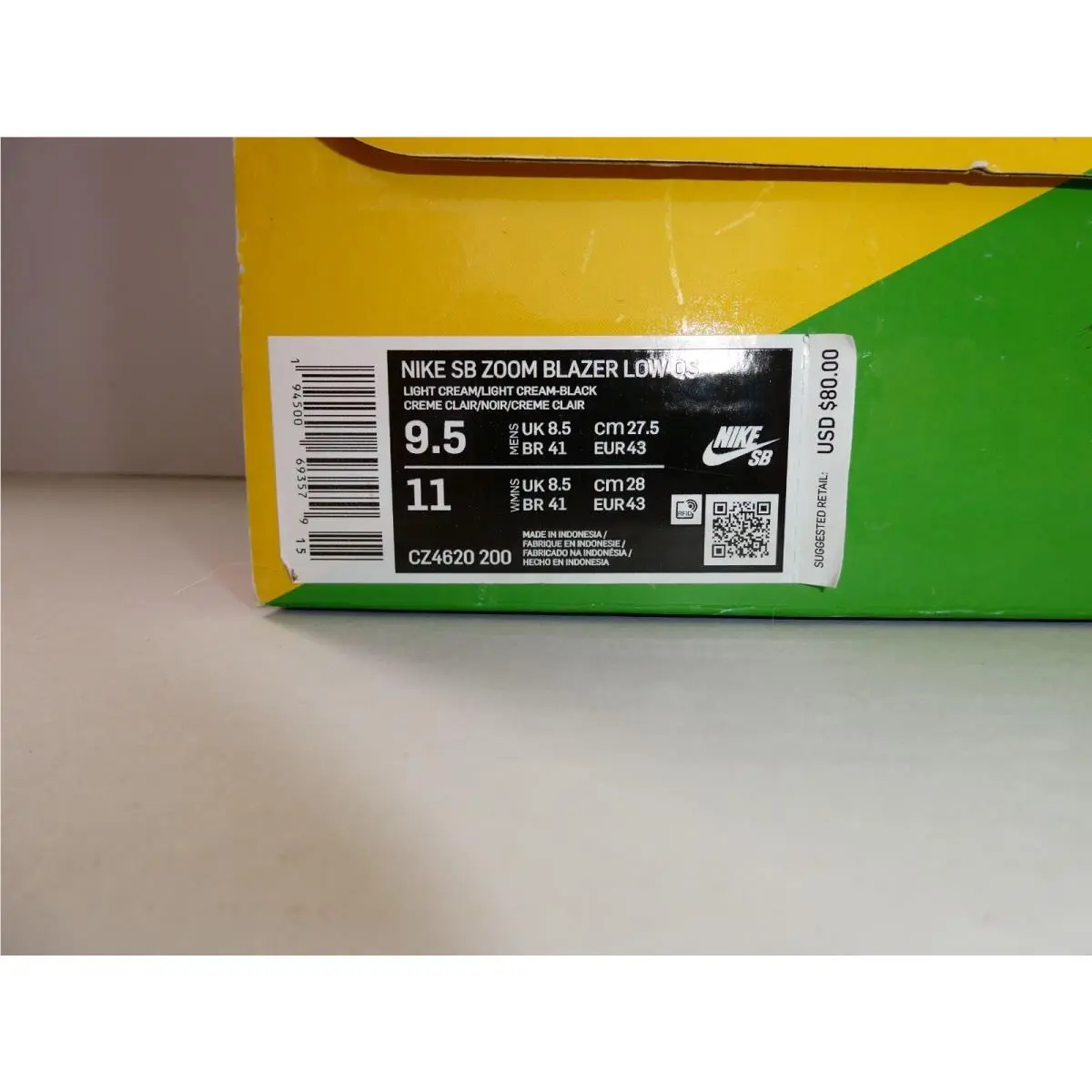 Nike shoes - Nike SB Blazer - Blazer - CZ4620-200 - Ivory 5
