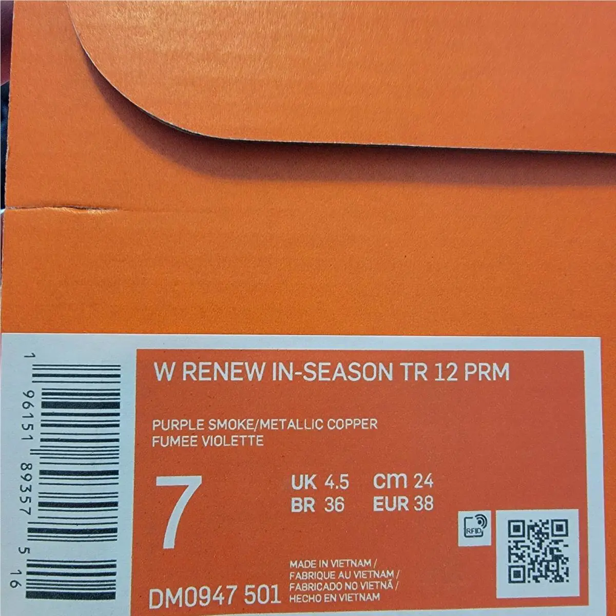 Nike shoes - Nike Renew In-Season - Renew - DM0947-501 - Purple (UPC: 196151893605) 11