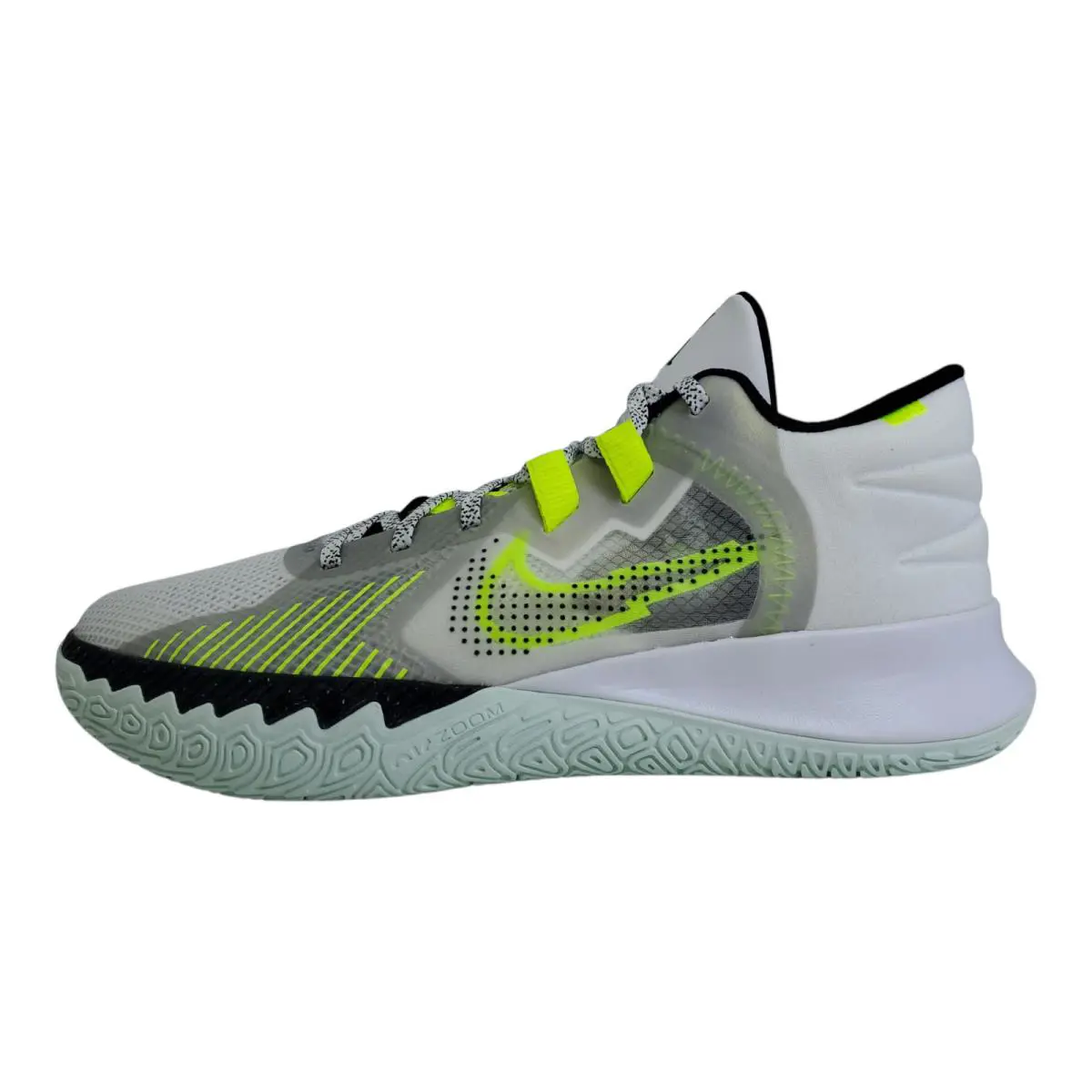 Men`s Nike Kyrie Flytrap 5 Basketball Shoes Size 12 - White- Volt