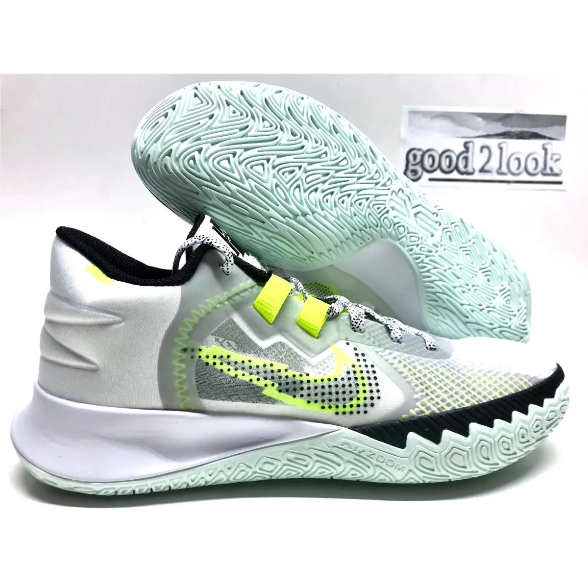 Nike Kyrie Flytrap V Summit White/black Size Men`s 10 CZ4100-101 - White
