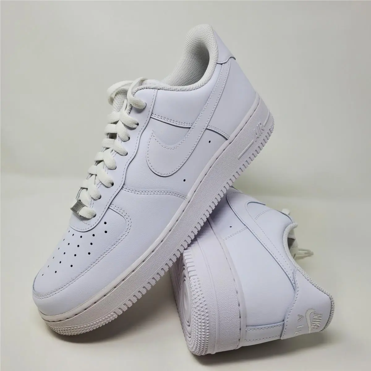 Nike Air Force 1 Mid 07 Shoes Triple White CW2289-111 Men`s Size 11.5 Shoes