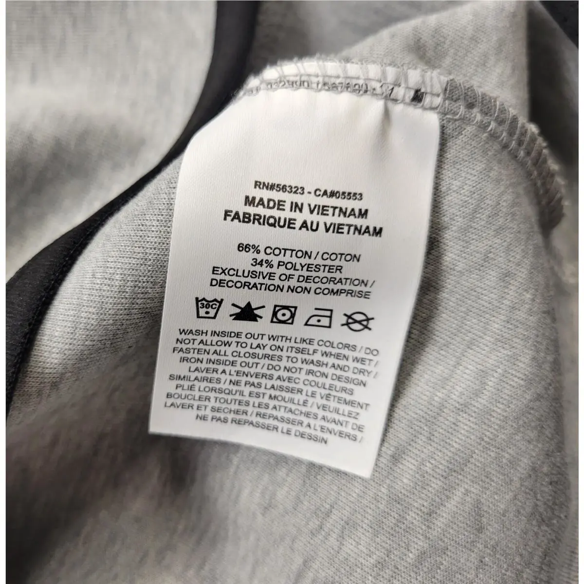 Nike clothing - CU4505-063 - CU4505-063 - Gray Black 9