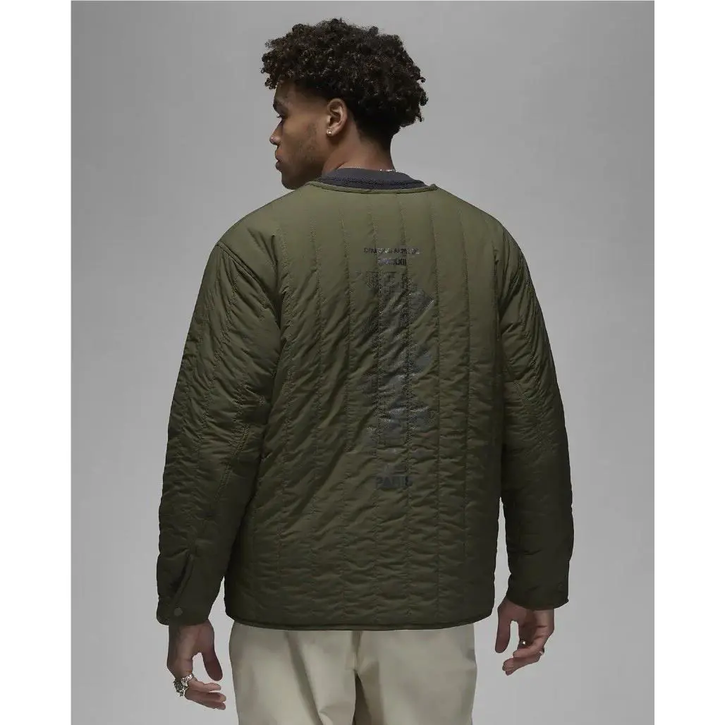 Nike clothing - Nike Jordan Flight Heritage Reversible Liner Jacket - DX4349-045 - Beige (UPC: 0196151074806) 15