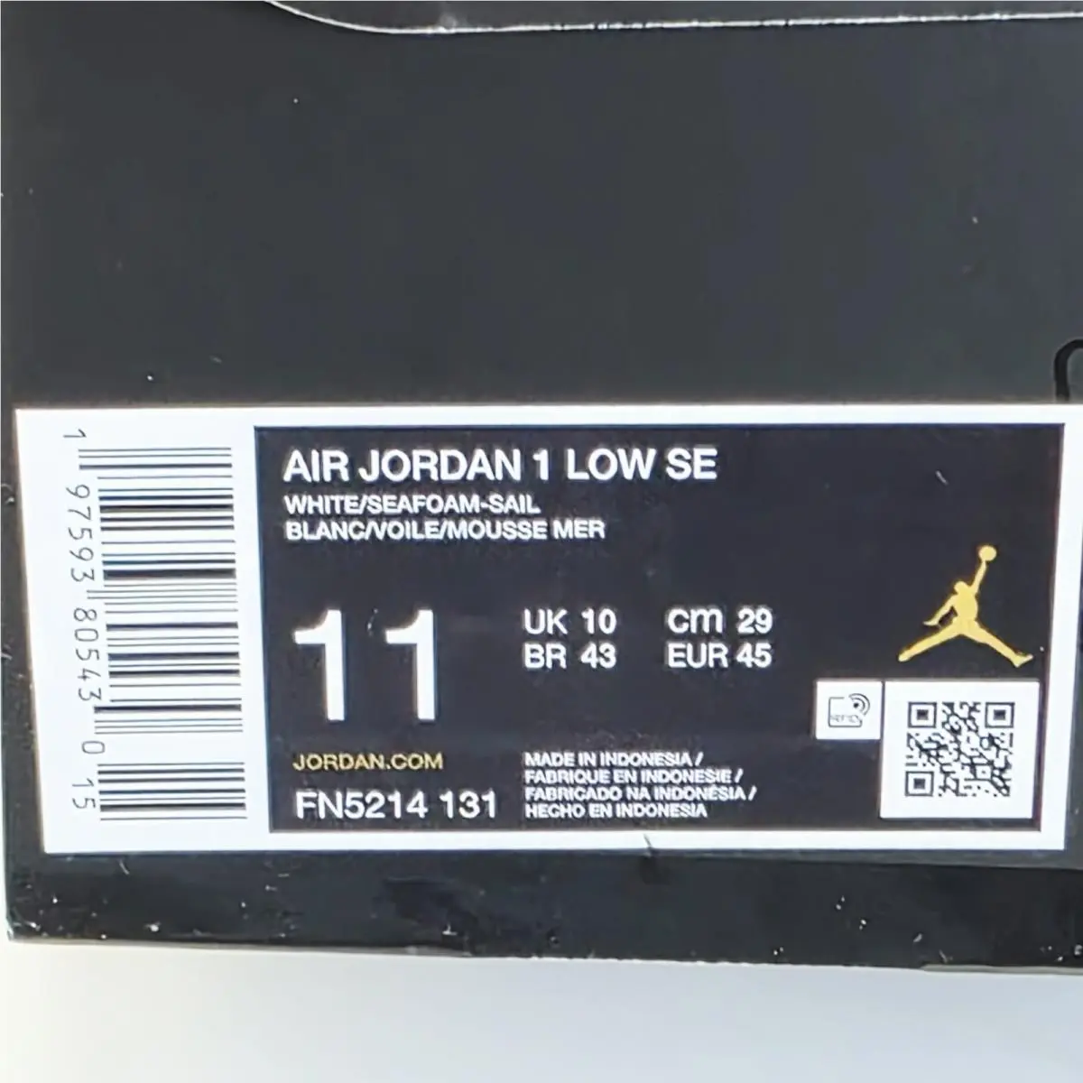 Nike shoes - Air Jordan 1 - Air - FN5214-131 - Multicolor (UPC: 197593805430) 10