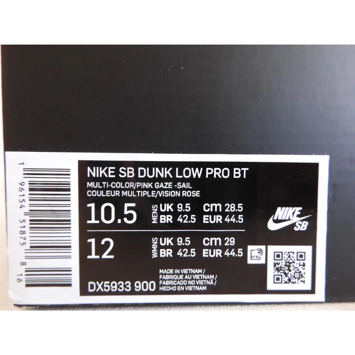 Nike shoes - Nike SB Dunk Low - Dunk Low - DX5933-900 - Multicolor (UPC: 196154518758) 4