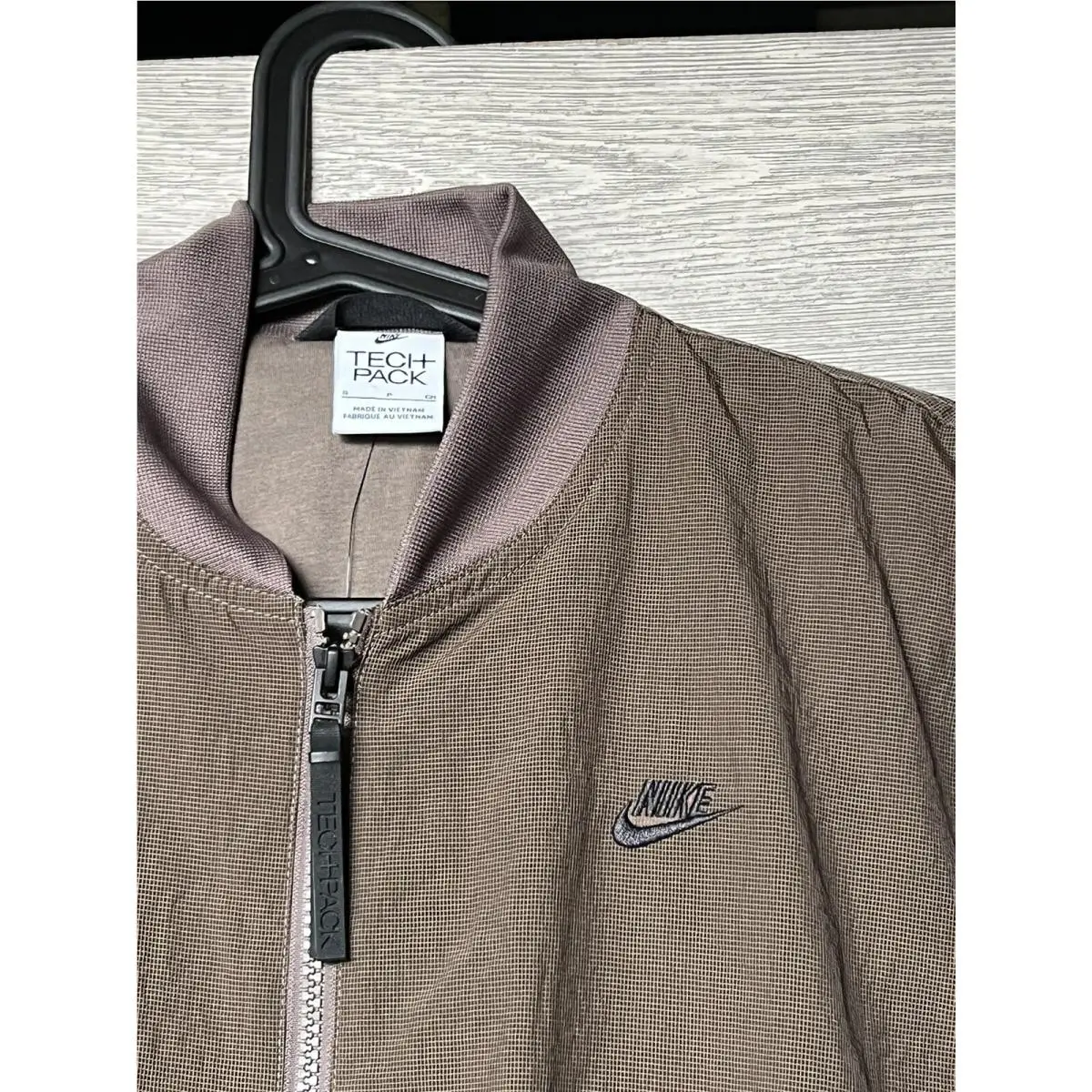 Nike clothing - SPORTSWEAR TECH PACK MEN`S WOVEN LINED BOMBER JACKET - DM6940-004 - Brown 7