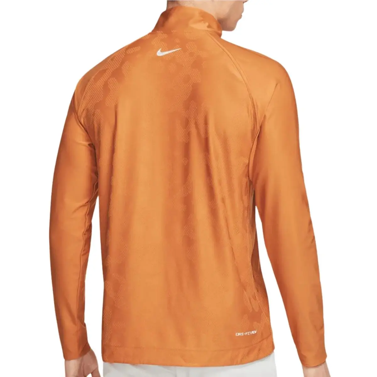 Nike clothing - Dri-FIT Adv Tour Vapor 1/2 Zip Pullover Top - DR5281 815 - Orange (UPC: 196155447378) 0
