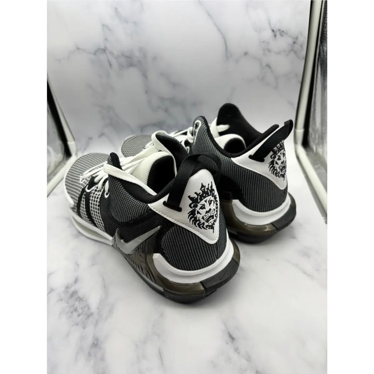 Nike shoes - Nike LeBron Witness - LeBron Witness - DM1123 100 - Multicolor, Manufacturer: White/Metallic Silver/Black (UPC: 196152175908) 2