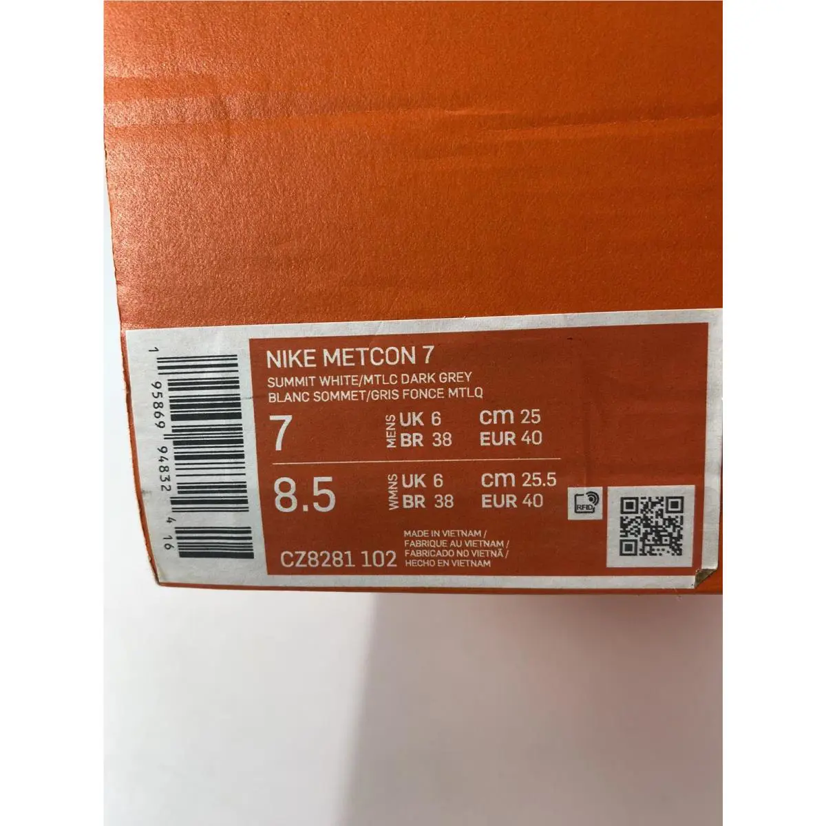 Nike shoes - Nike Metcon 7 - Metcon - CZ8281-102 - White 6