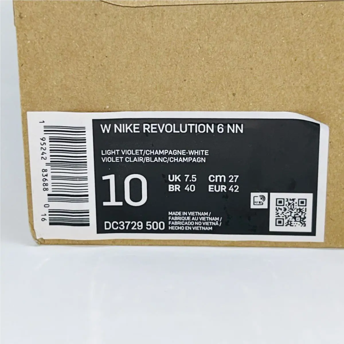 Nike shoes - Nike Revolution 6 - Revolution - DC3729500 - Light Violet/Champagne White (Pink) (UPC: 195242836880) 9