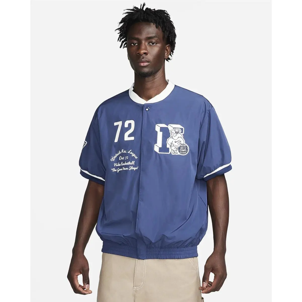 Nike clothing - FQ6170410 - FQ6170410 - Navy / White 7