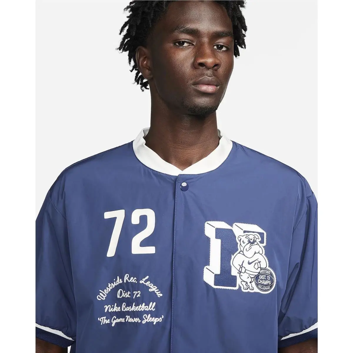 Nike clothing - FQ6170410 - FQ6170410 - Navy / White 8