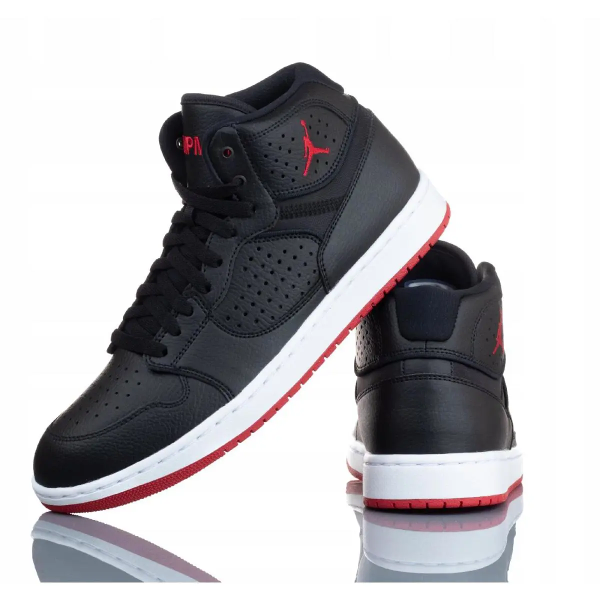 Nike shoes - Air Jordan Access - Air Access - AR3762-001 - Black-Gym Red (UPC: 193145616264) 2