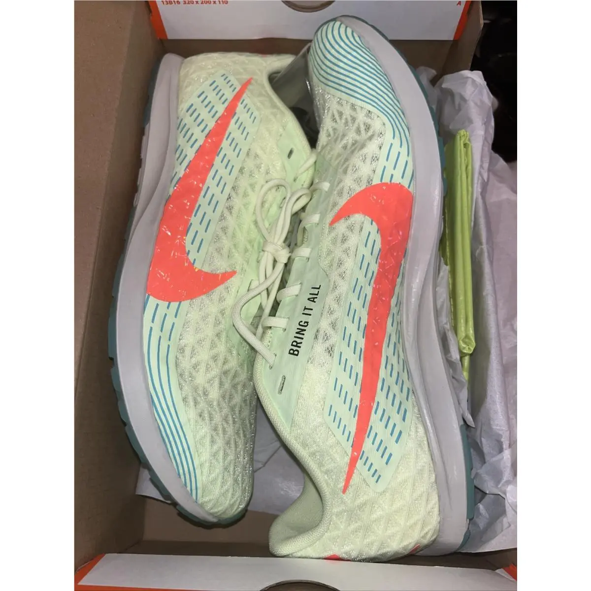 Nike shoes - Nike Zoom Rival - Zoom Rival - CZ1795 701 - Barely Volt/Hyper Orange (UPC: 0195239359781) 8