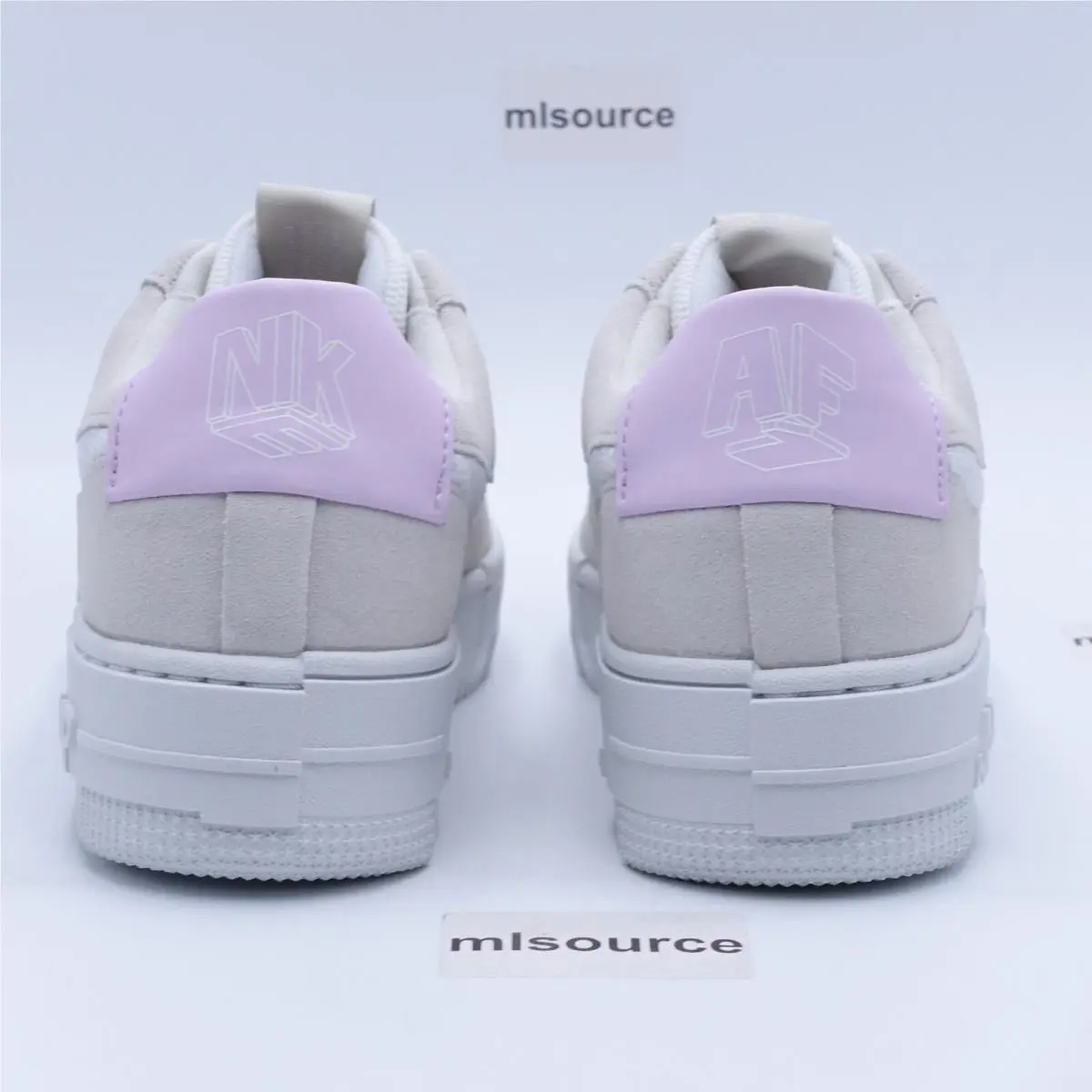Nike shoes - Nike Air Force 1 - Air Force - DQ0827-100 - Pink, Manufacturer: Summit White/Photon Dust (UPC: 195866354111) 3
