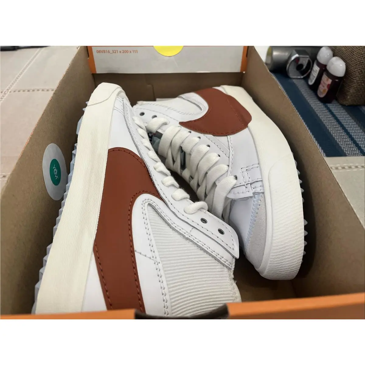Nike shoes - Nike Blazer 77 JUMBO - Blazer JUMBO - DD3111-101 - White Dark Russet 9