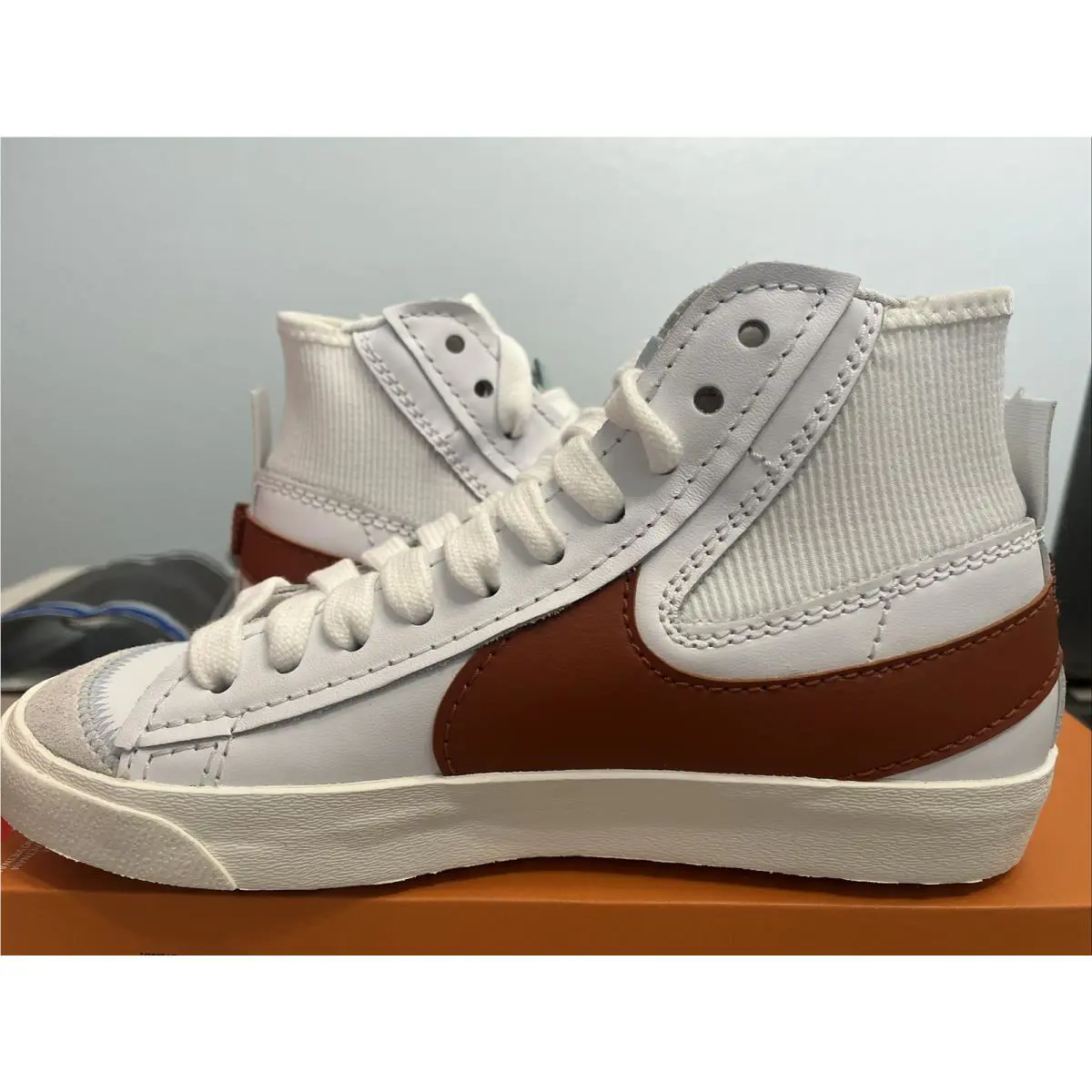 Nike shoes - Nike Blazer 77 JUMBO - Blazer JUMBO - DD3111-101 - White Dark Russet 0