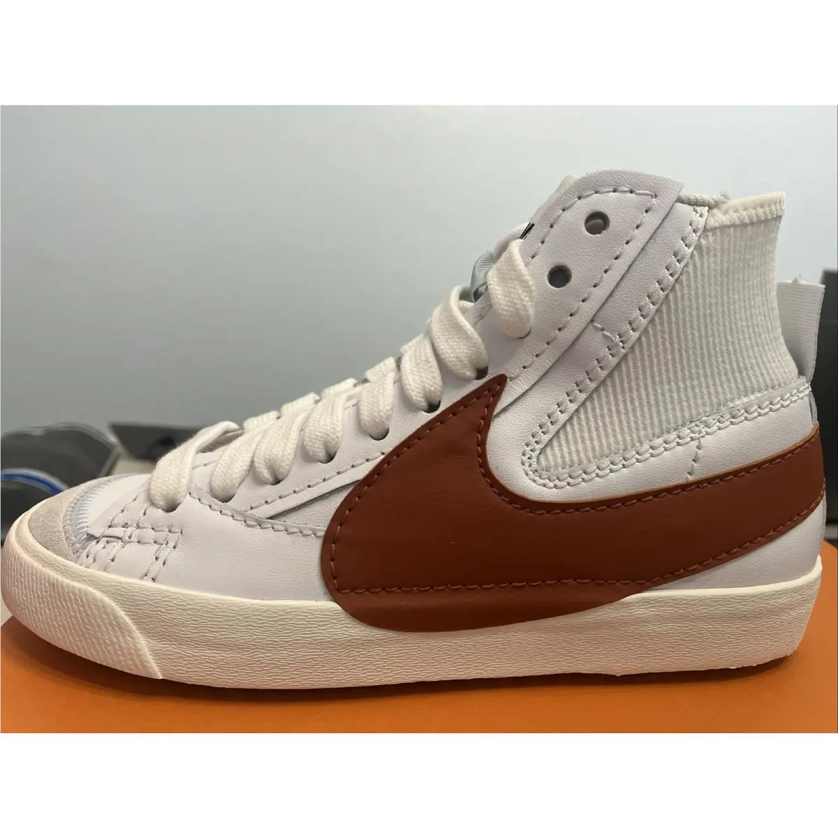Nike shoes - Nike Blazer 77 JUMBO - Blazer JUMBO - DD3111-101 - White Dark Russet 2
