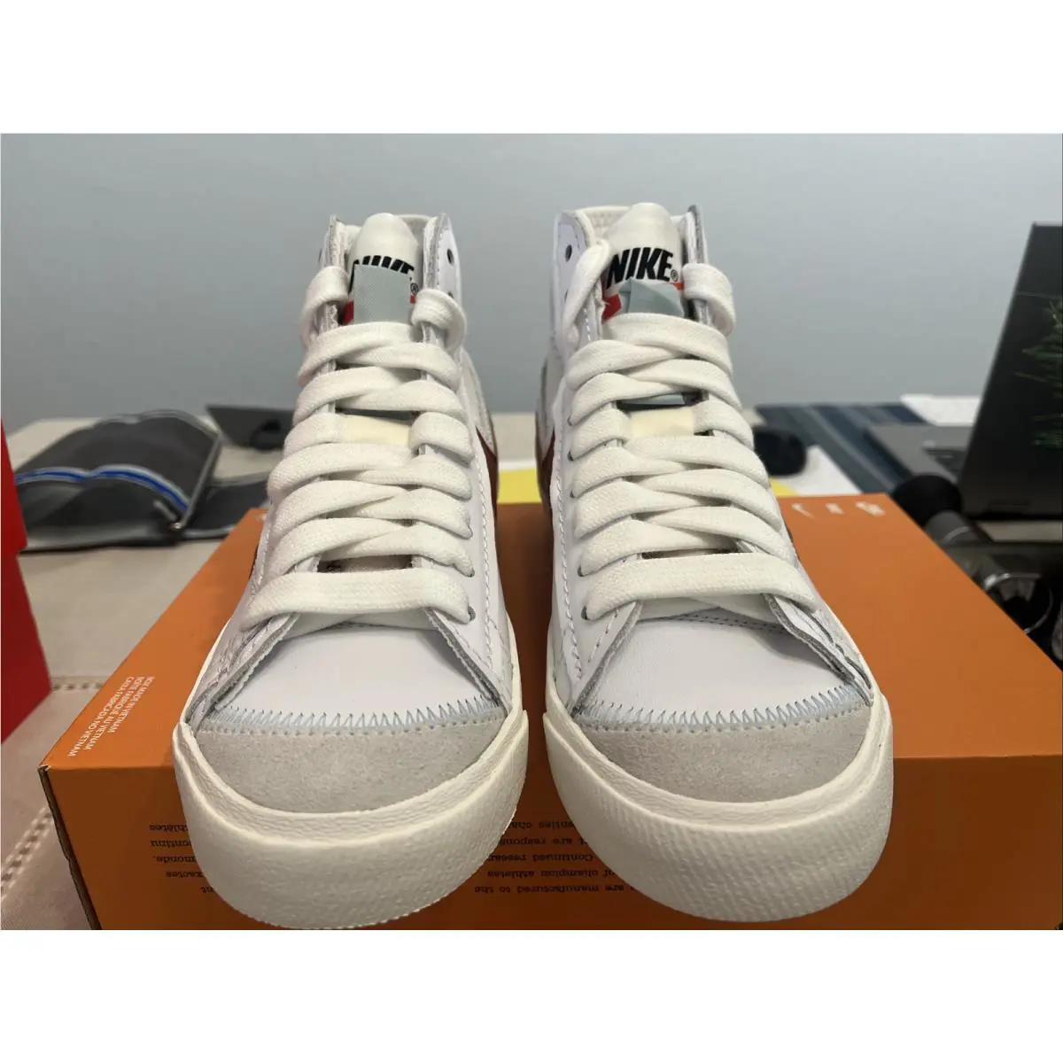 Nike shoes - Nike Blazer 77 JUMBO - Blazer JUMBO - DD3111-101 - White Dark Russet 3