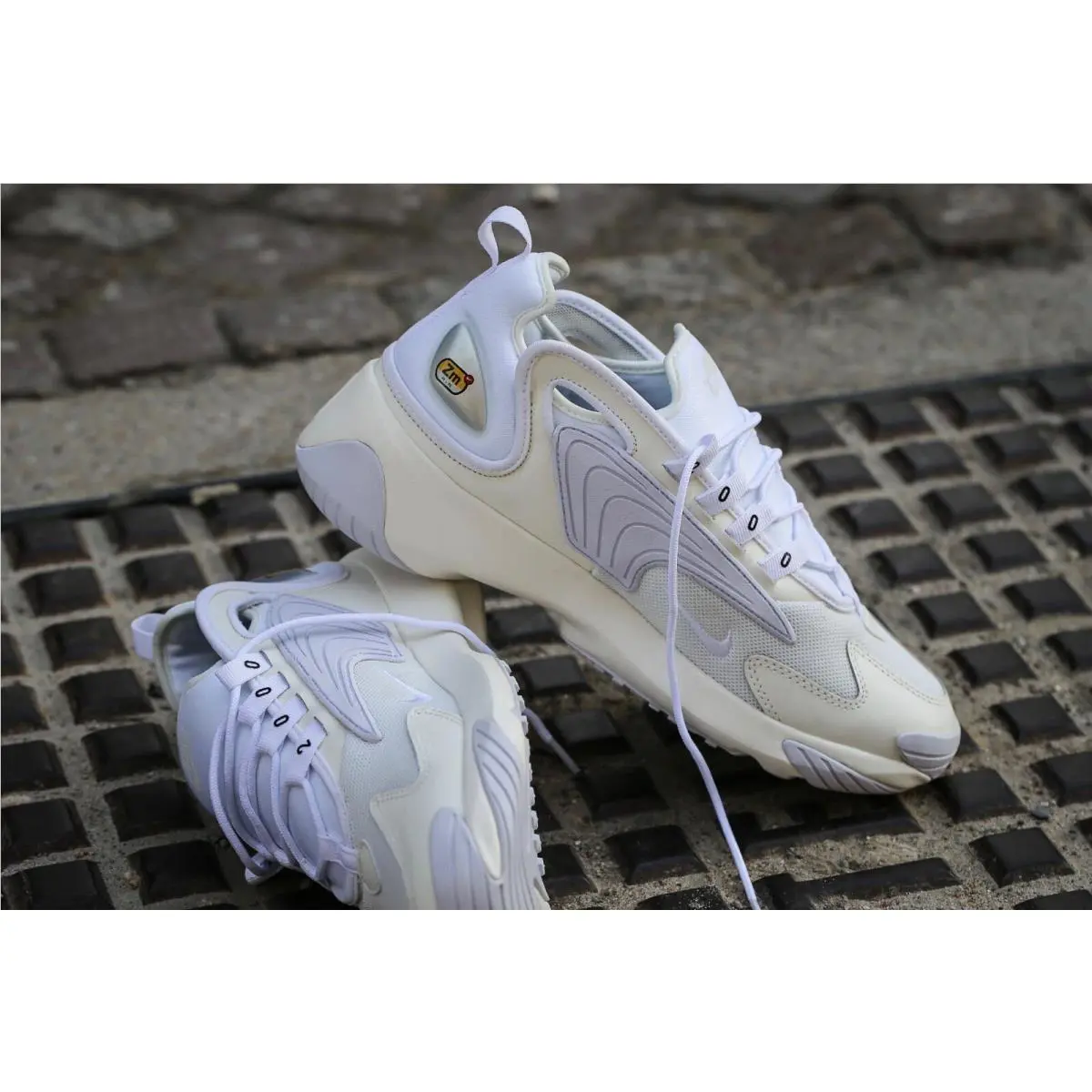 Nike shoes - W Nike Zoom 2K - Zoom - AO0354 101 - Sail/White-Black (UPC: 826216077427) 8
