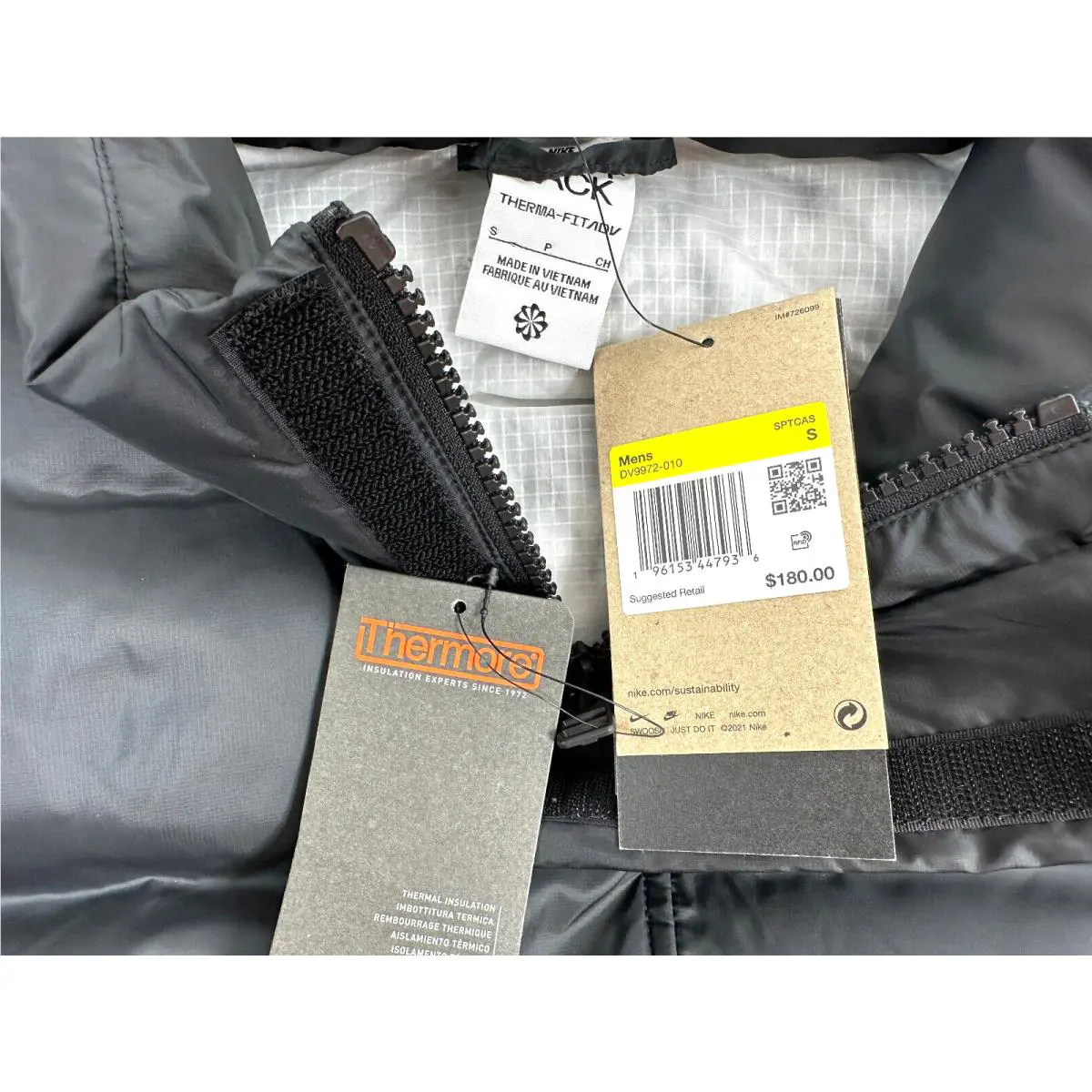 Nike clothing - Nike Tech DV9972-010 - Tech - DV9972010 - Black (UPC: 196153447950) 10