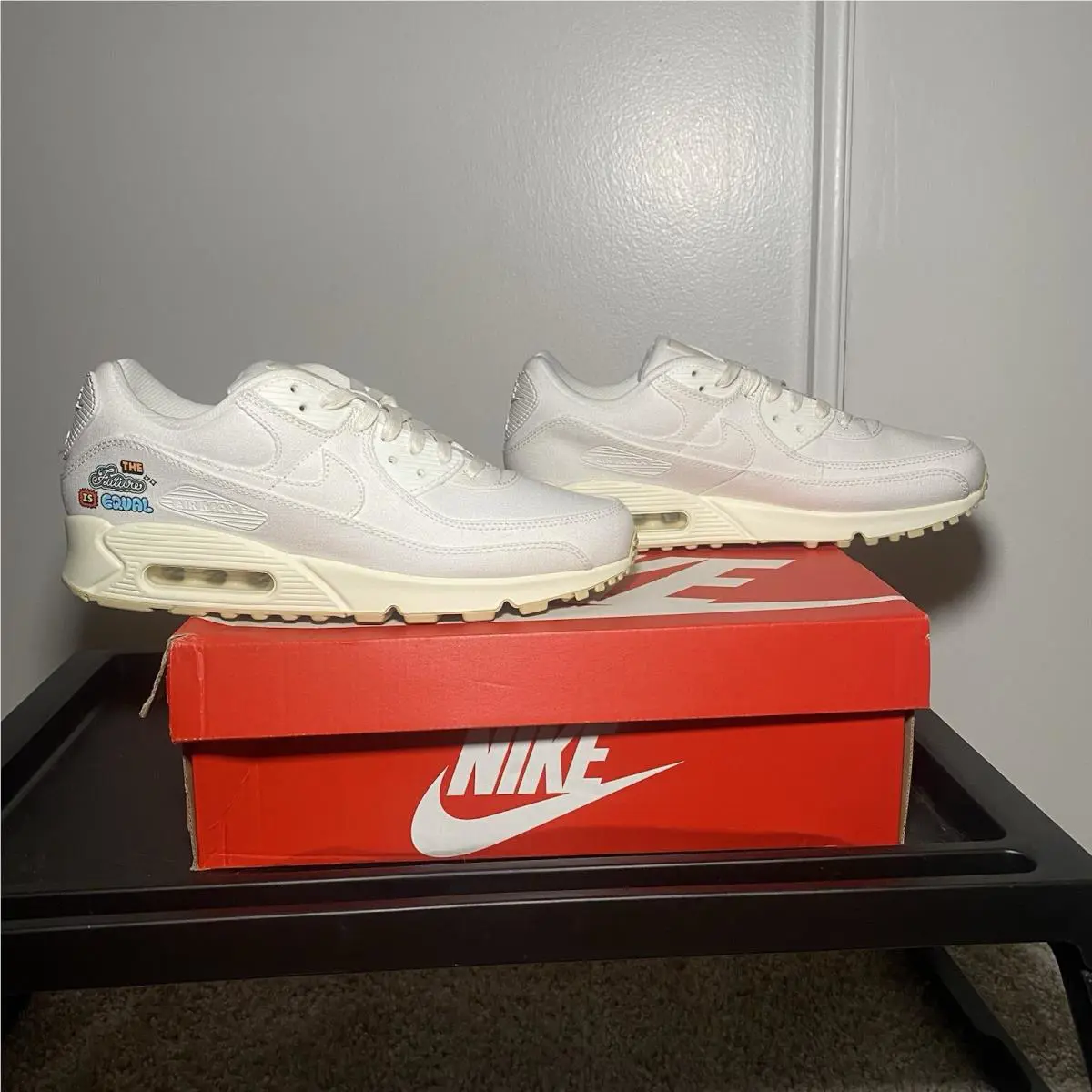 Nike shoes - Nike Air Max 90 - Air Max - FD0867-133 - Sail/Sail-Cashmere team gold 0