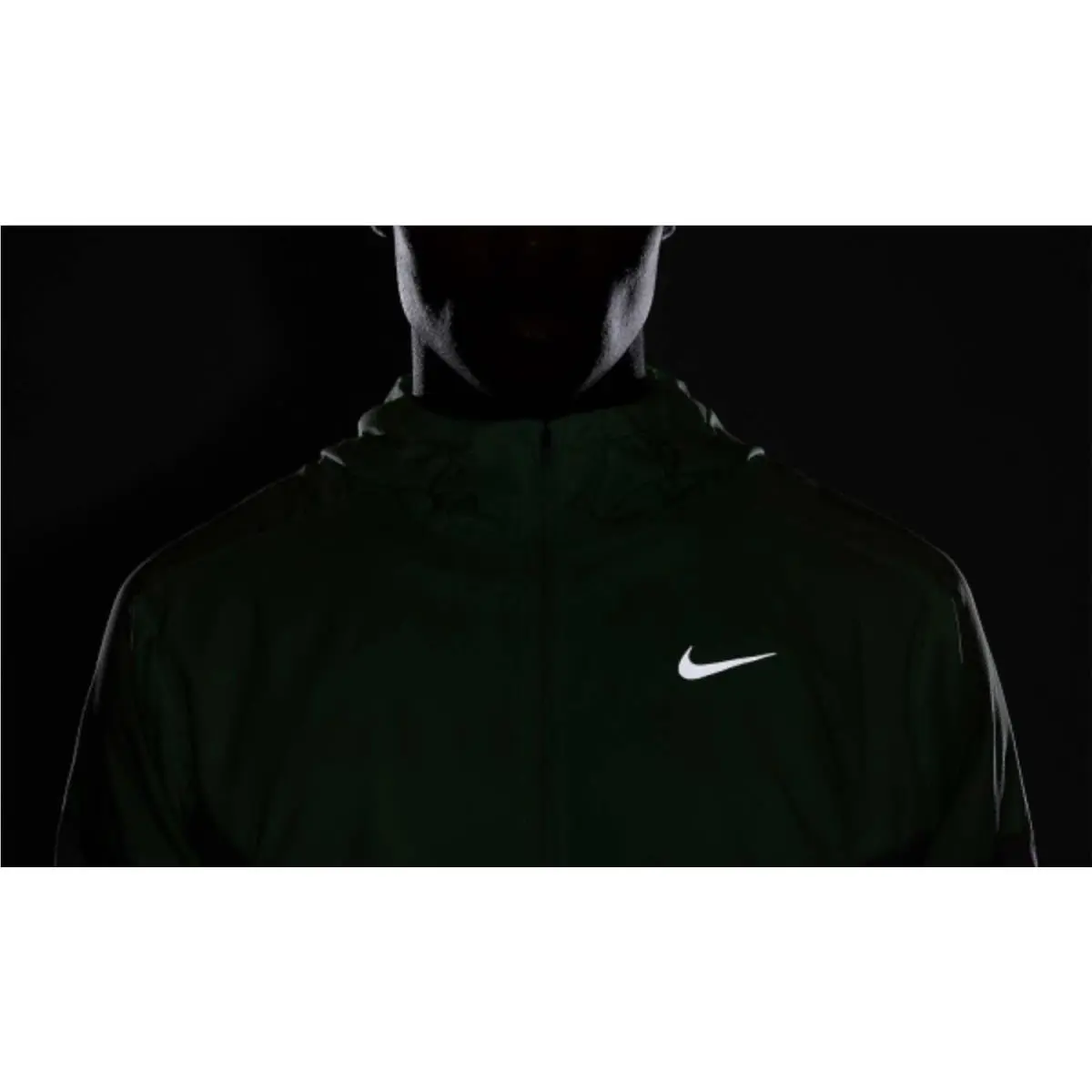 Nike clothing - Nike Windrunner Repel Running Jacket - FB7540-681 - Green (UPC: 0197594142916) 1