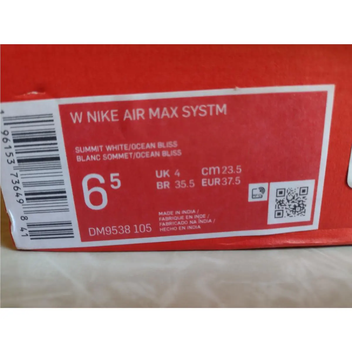Nike shoes - Nike Air Max - Air Max - Dm9538-105 - White (UPC: 196153736498) 9