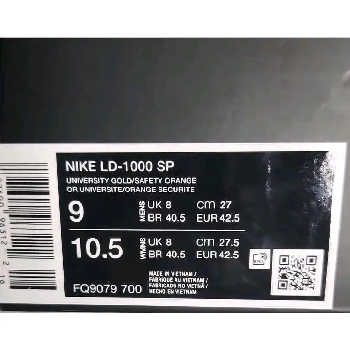 Nike shoes - Nike LD 1000 - FQ9079-700 - Gold 6