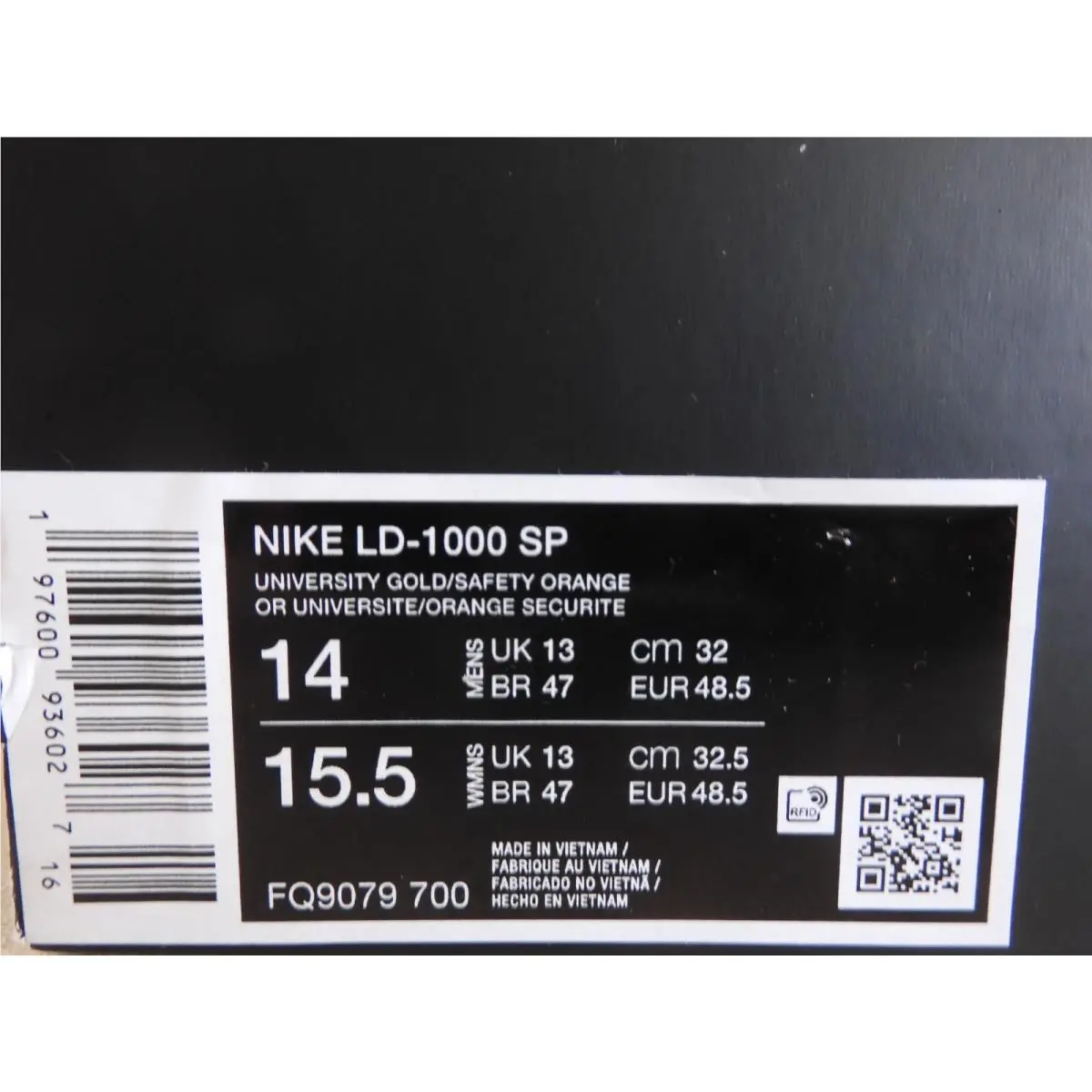 Nike shoes - Nike LD-1000 - FQ9079-700 - Gold (UPC: 197600936027) 3