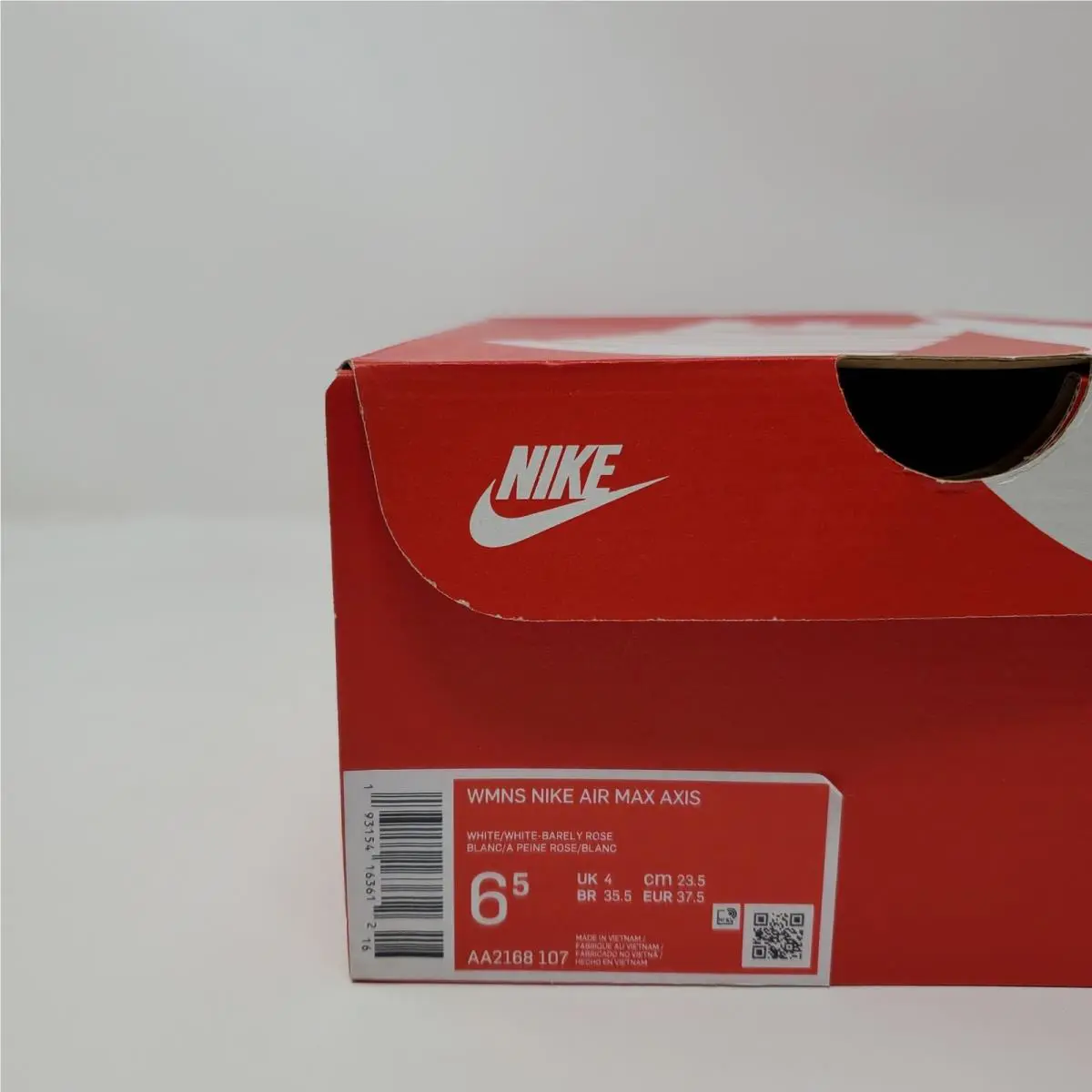 Nike shoes - Nike Air Max Axis - Air Max Axis - AA2168-107 - Barely Rose & White 8