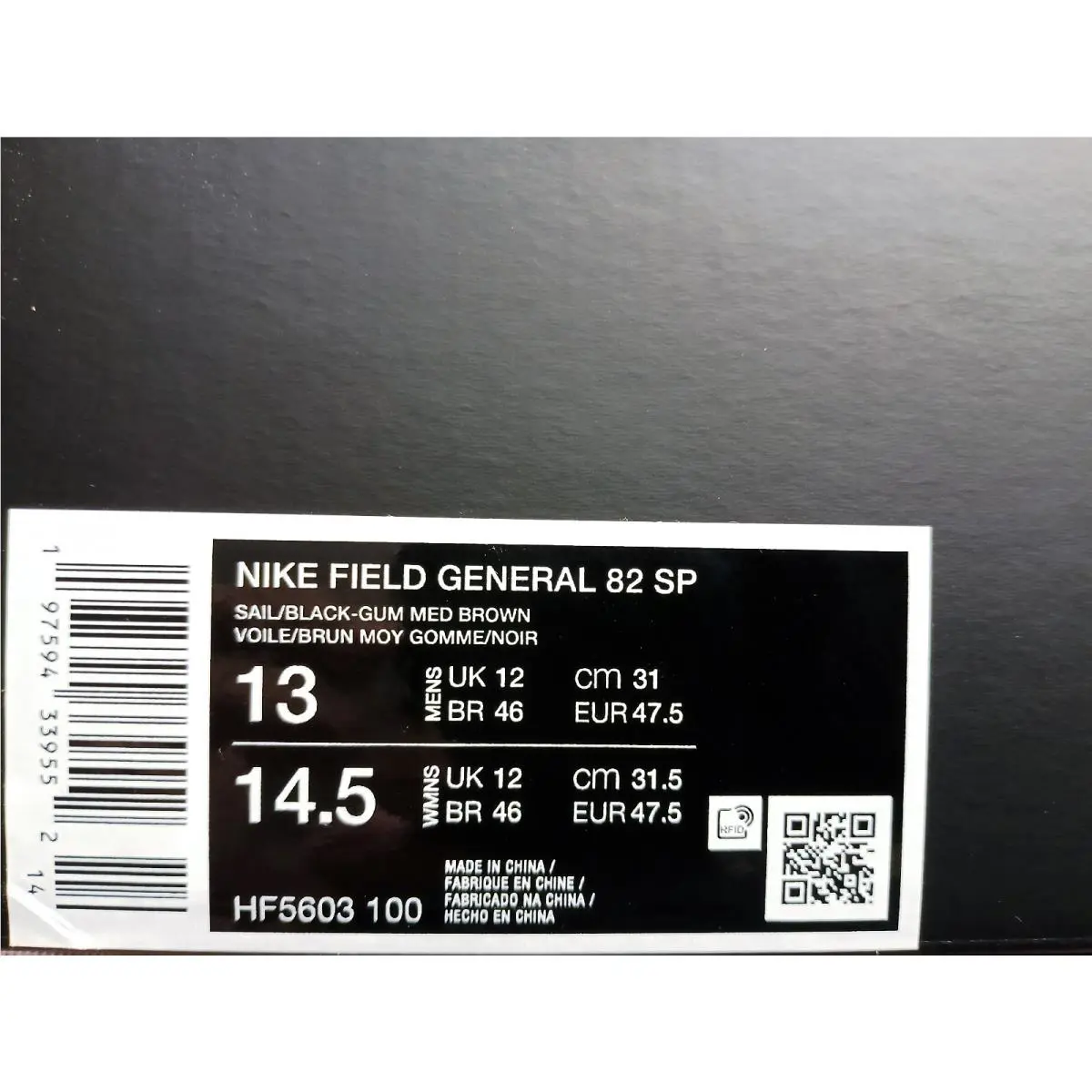 Nike shoes - Nike Field General - Field General - HF5603-100 - Black (UPC: 197594339552) 3