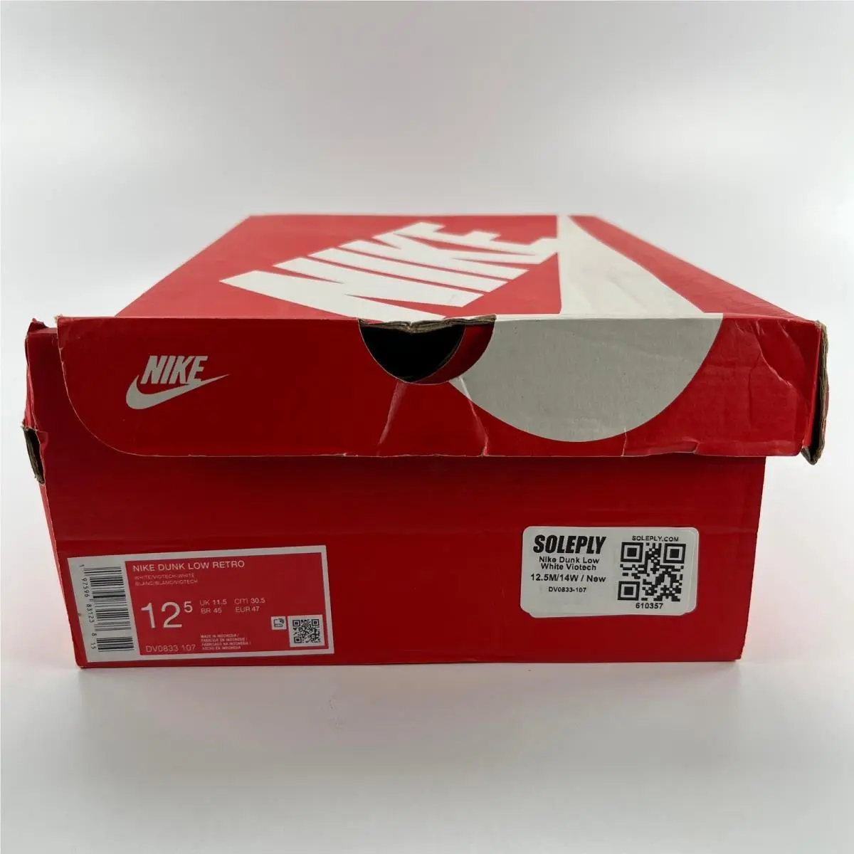 Nike shoes - Nike Dunk Low Retro White Viotech Purple DV0833-107 - DV0833-107 - Purple 6