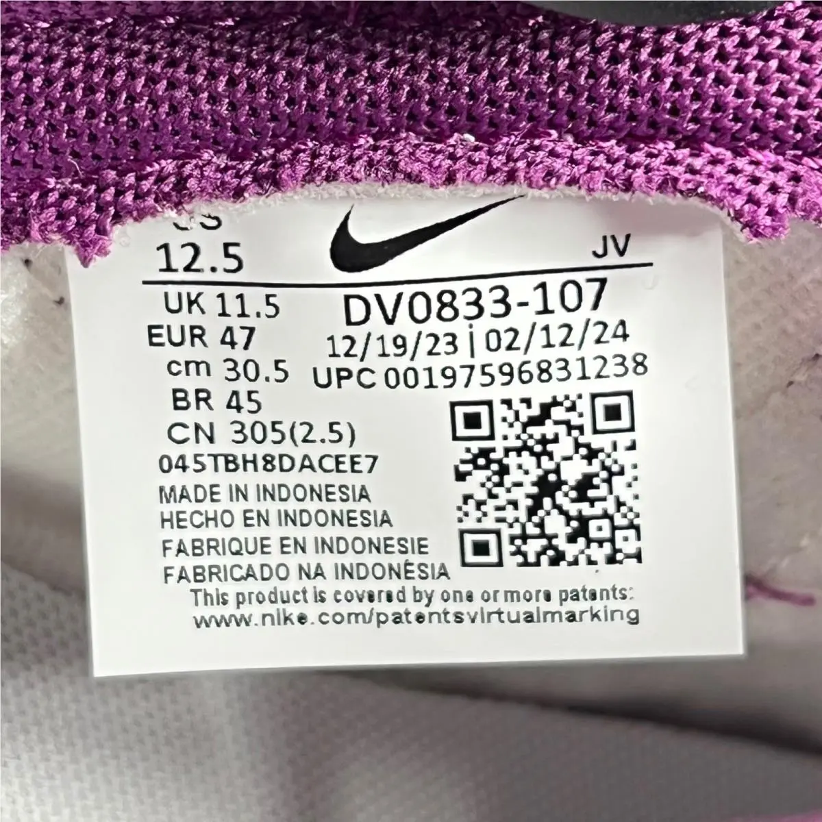 Nike shoes - Nike Dunk Low Retro White Viotech Purple DV0833-107 - DV0833-107 - Purple 5