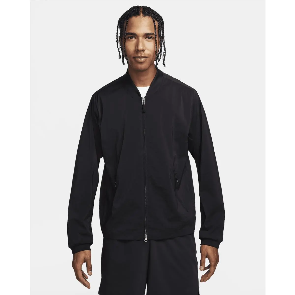 Nike A.p.s. Men`s Repel Versatile Bomber Jacket Black L FN3006-010