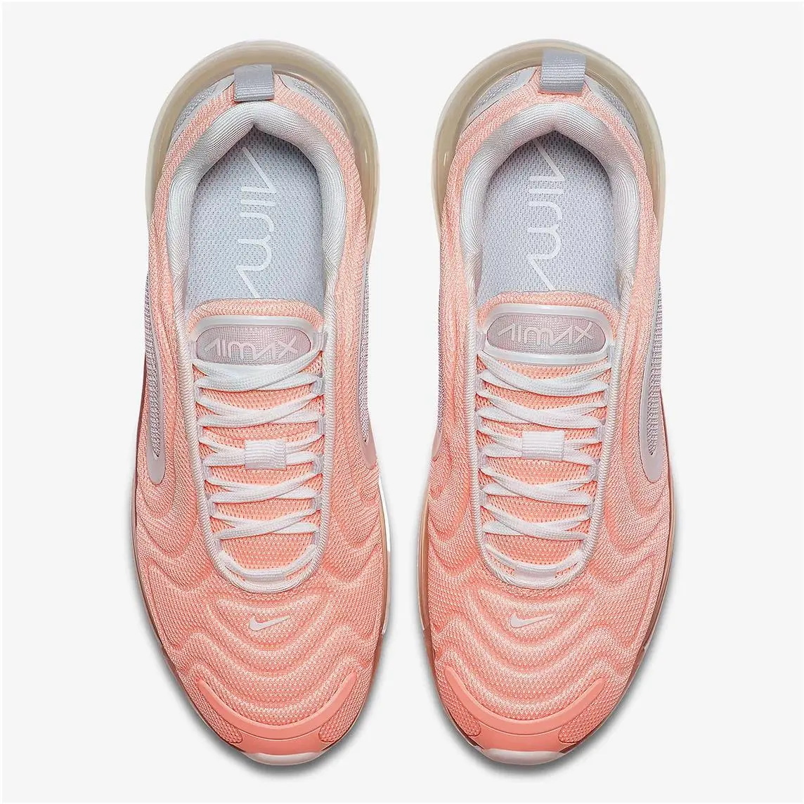 Nike shoes - W Nike Air Max 720 - AR9293 603 - Bleached Coral/Summit White (UPC: 193145544635) 6